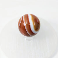 Banded Carnelian Sardonyx 40mm Sphere Marble #LV9156 $30