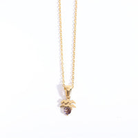 Birthstone Astrology Zodiac Necklace - You Choose Sign