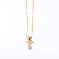Birthstone Astrology Zodiac Necklace - You Choose Sign