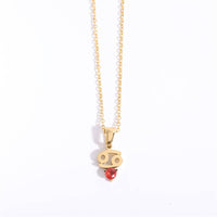 Birthstone Astrology Zodiac Necklace - You Choose Sign