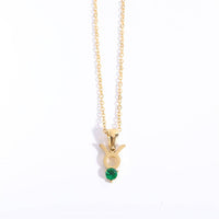 Birthstone Astrology Zodiac Necklace - You Choose Sign