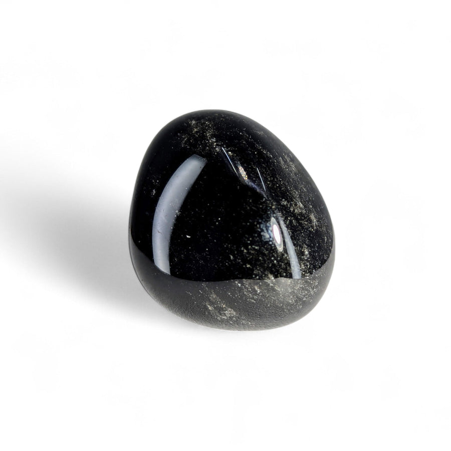 Black Gunmetal Crystal Holder Necklace 23’’ (one stone