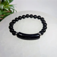Black Onyx 7’’ Bridge Bracelet #LV9265 - $14