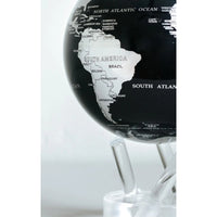 Thumbnail for Black and Silver Rotating Mova Globe 6’’ #MG6SBE - $338