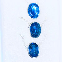 Blue Kyanite Sterling Silver Pendant #J634 - $86