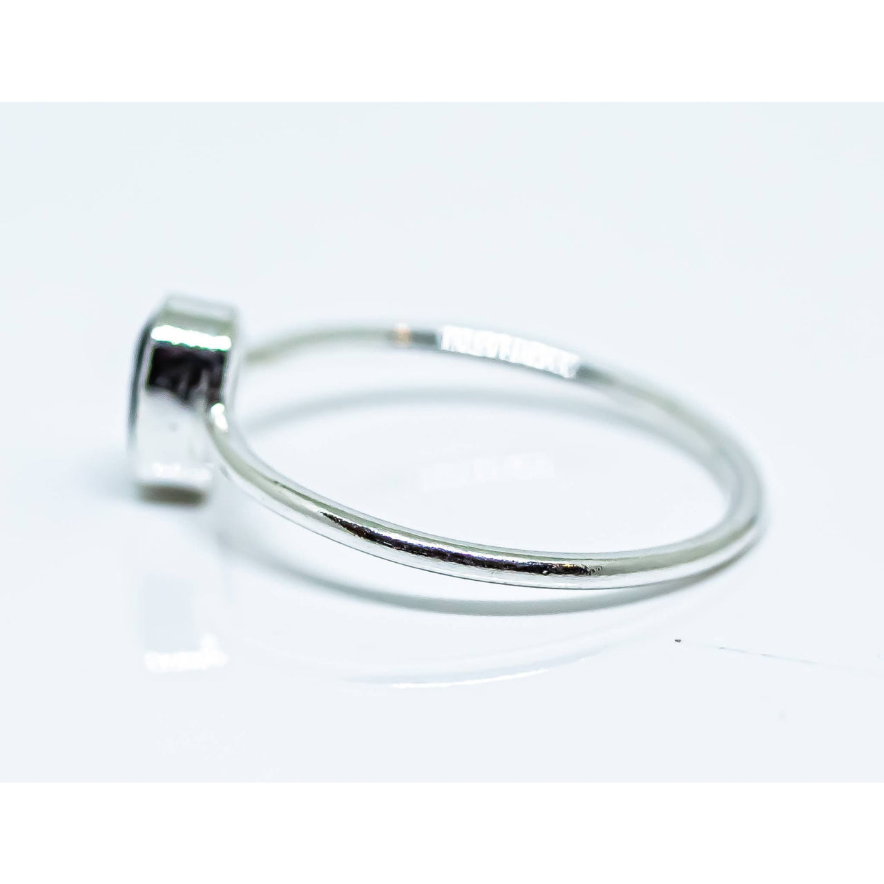 Blue Sapphire Sterling Silver Ring #LV9148 6 $45