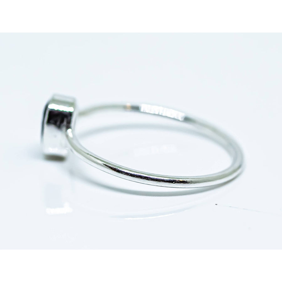 Blue Sapphire Sterling Silver Ring #LV9148 6 $45