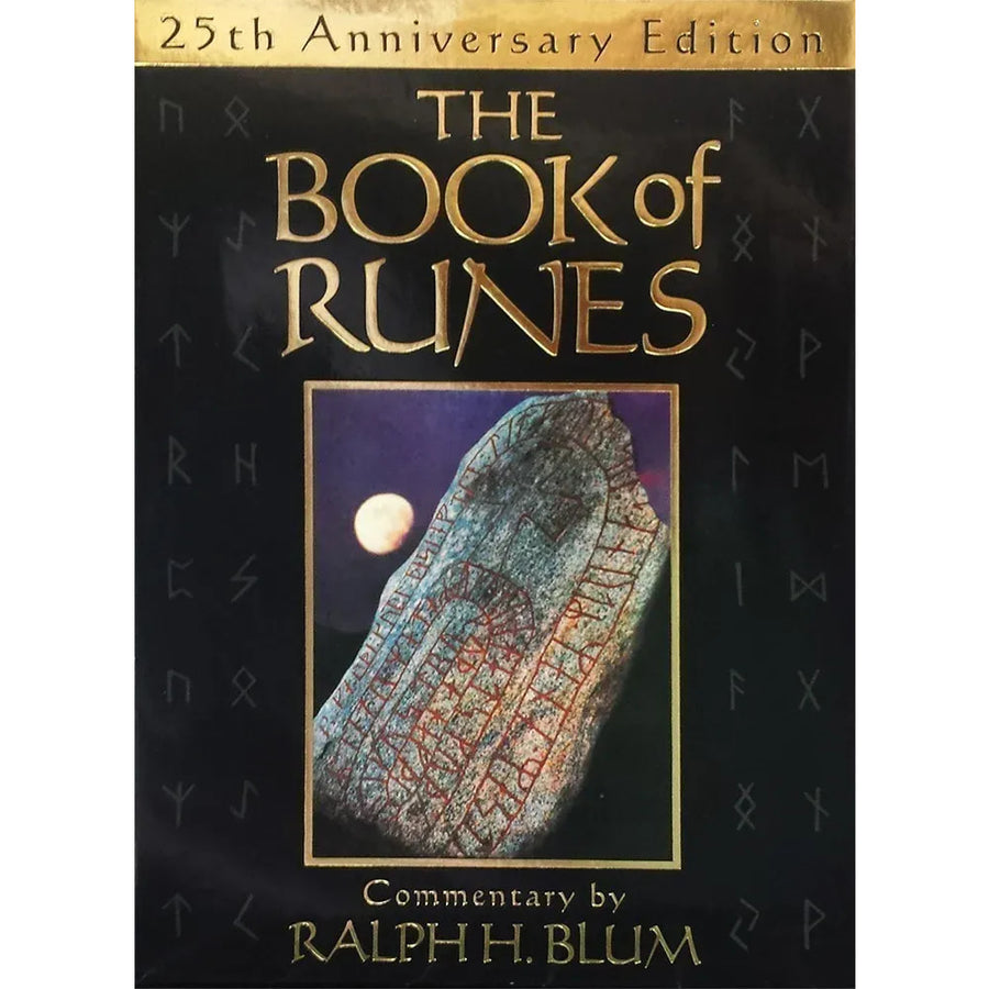 Book of Runes Set #Q290: Ancient runes book and accessories for divination and guidance