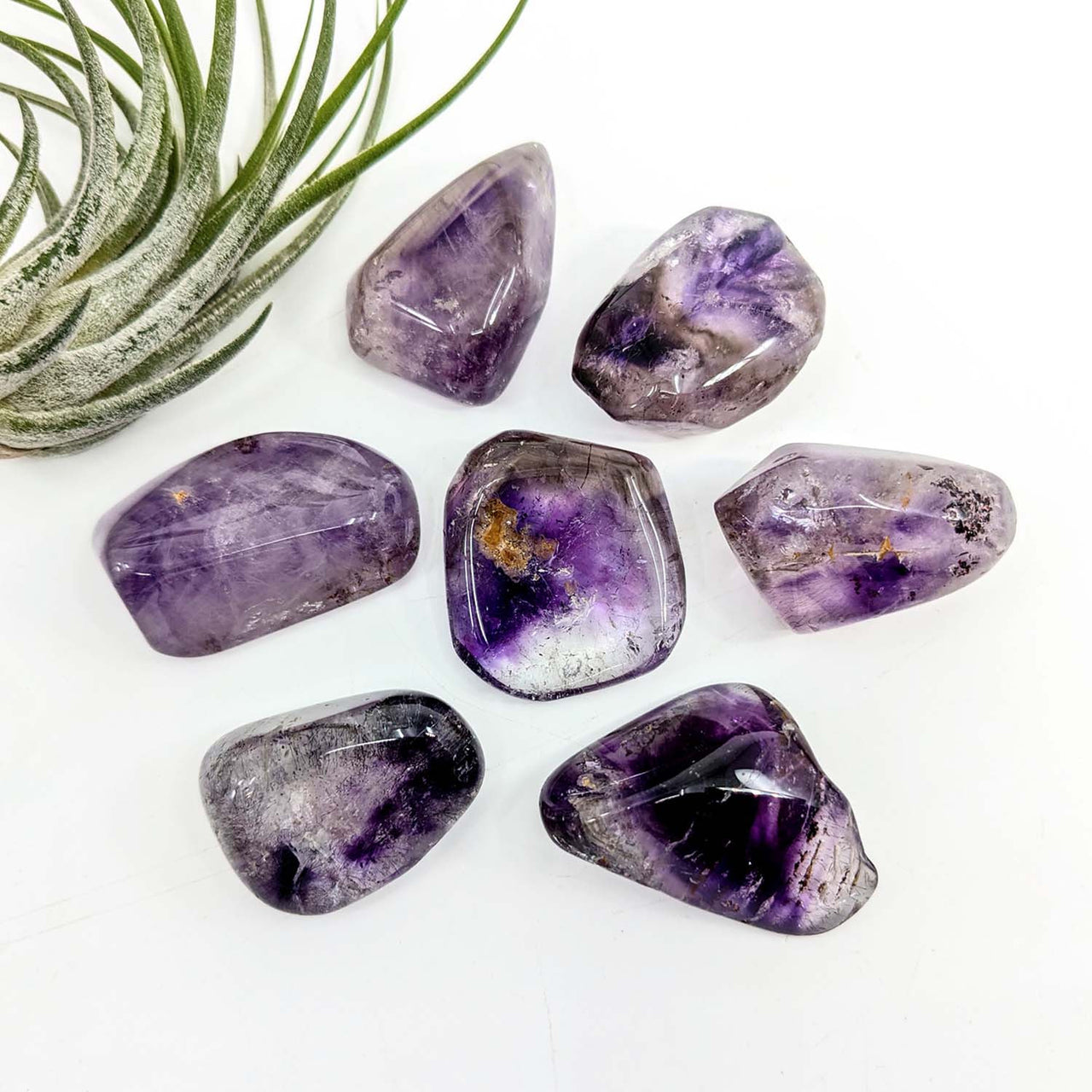 Brandberg Amethyst 1.2-1.5’’ Tumbled Point #LV6031 - $19