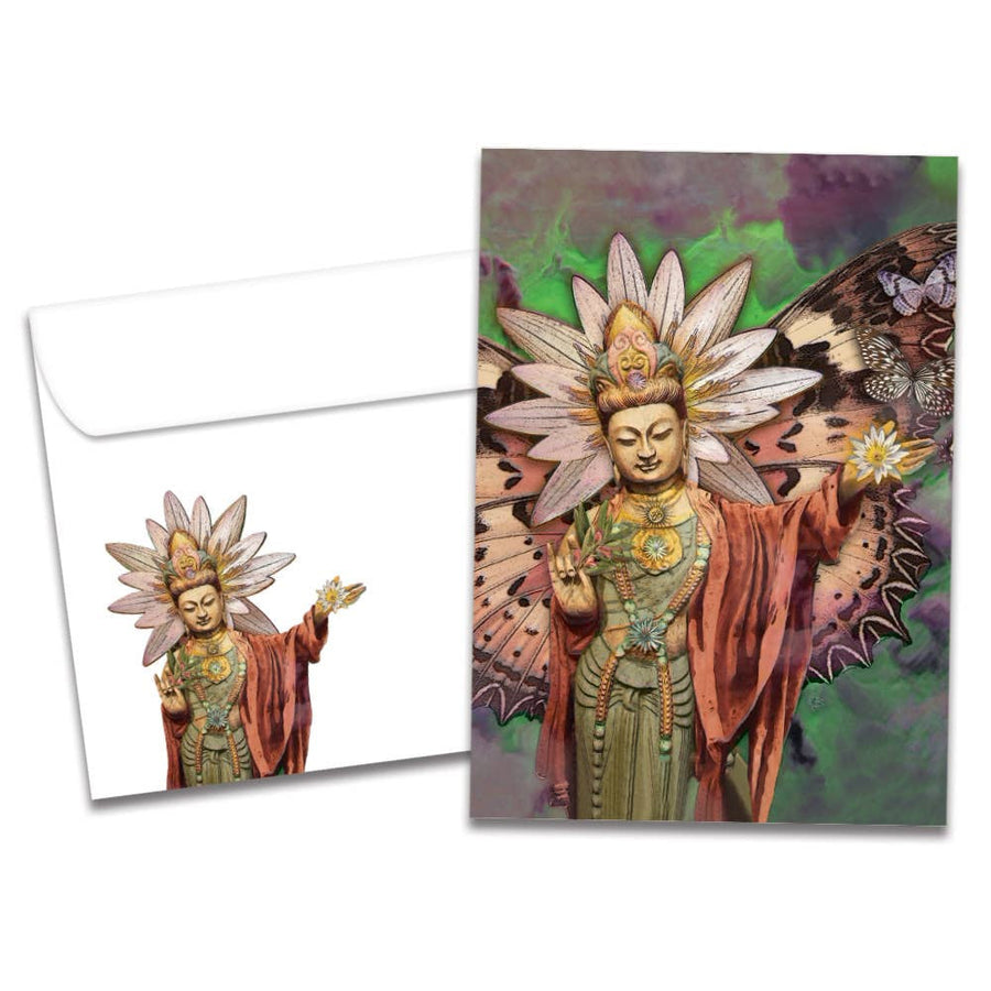 Butterfly Buddha All Occasion #19961 - $4.50