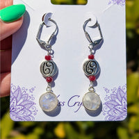 Thumbnail for Cancer Zodiac Handmade Beaded Earrings Astrology Sign