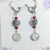 Thumbnail for Cancer Zodiac Handmade Beaded Earrings Astrology Sign