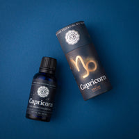 Capricorn Zodiac Essential Oil Blend 1oz Bottle #LV9966 with black gold cap
