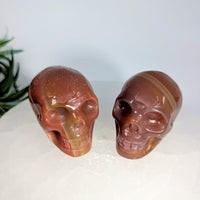 Carnelian 1.9’’ Skull Carving #LV9239 - $36
