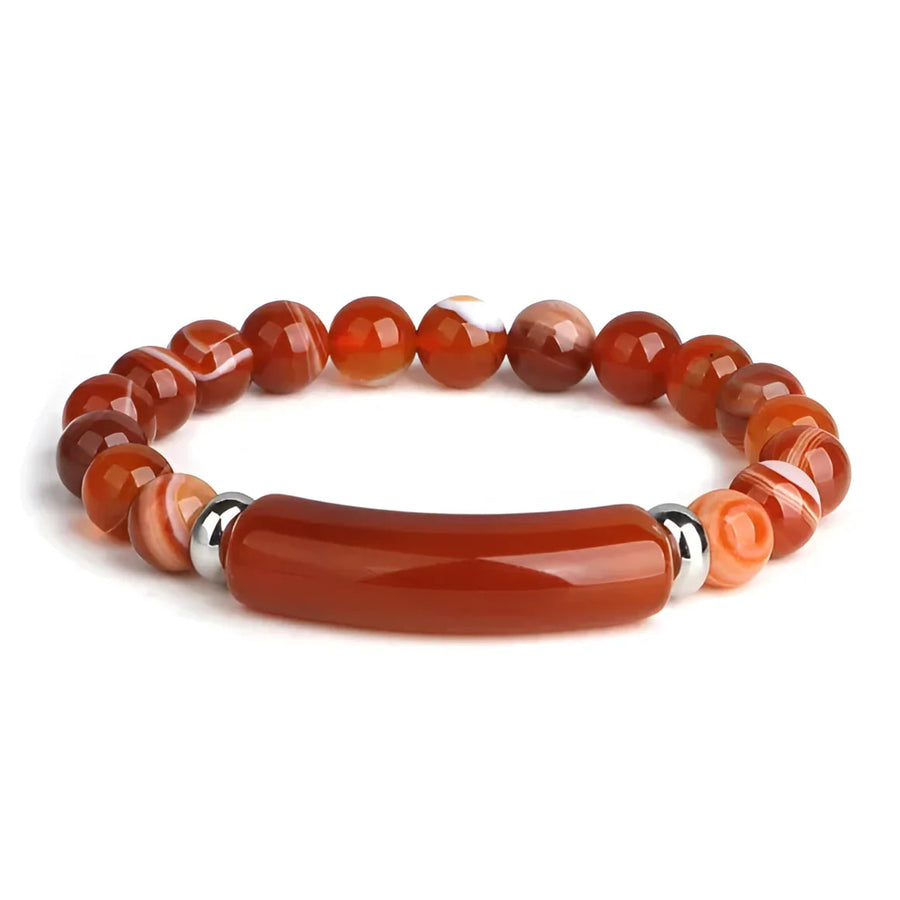 Carnelian 8’’ Bridge Bracelet #LV9134 $14