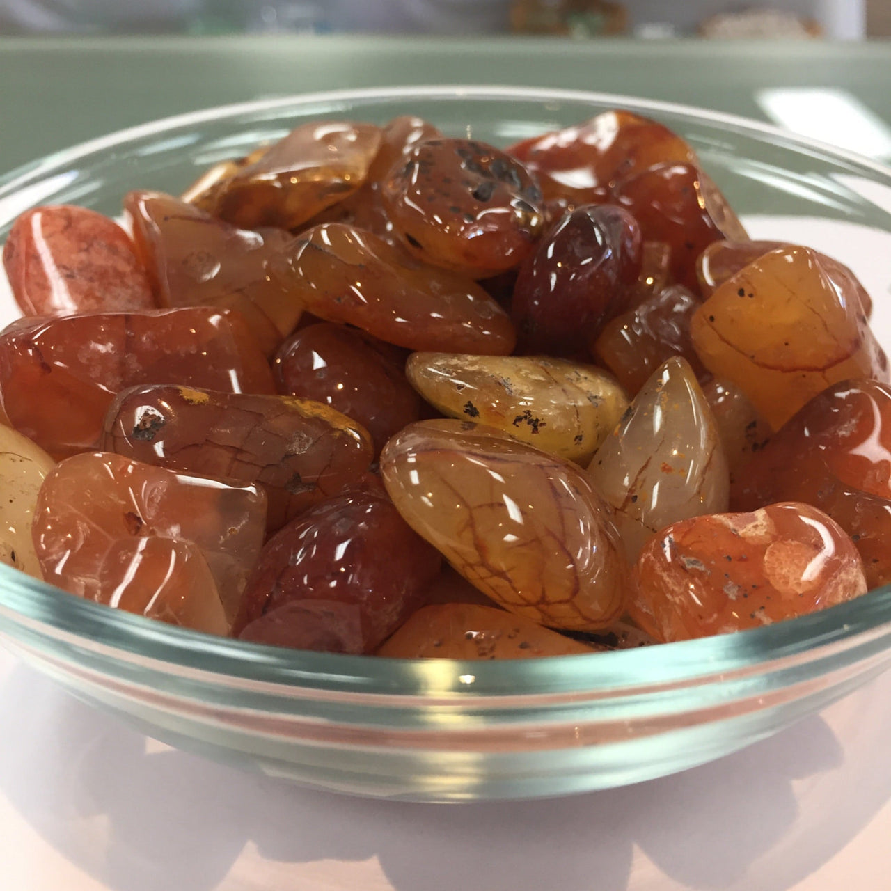 Carnelian River Rock Pebble #T264