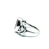 Celtic Knot Marquise Gemstone Sterling Silver Ring #RIN1043