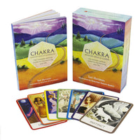 Thumbnail for Chakra Wisdom Oracle Cards and guidebook by Watkins Publishing showcasing chakra wisdom oracle and bliss crystals