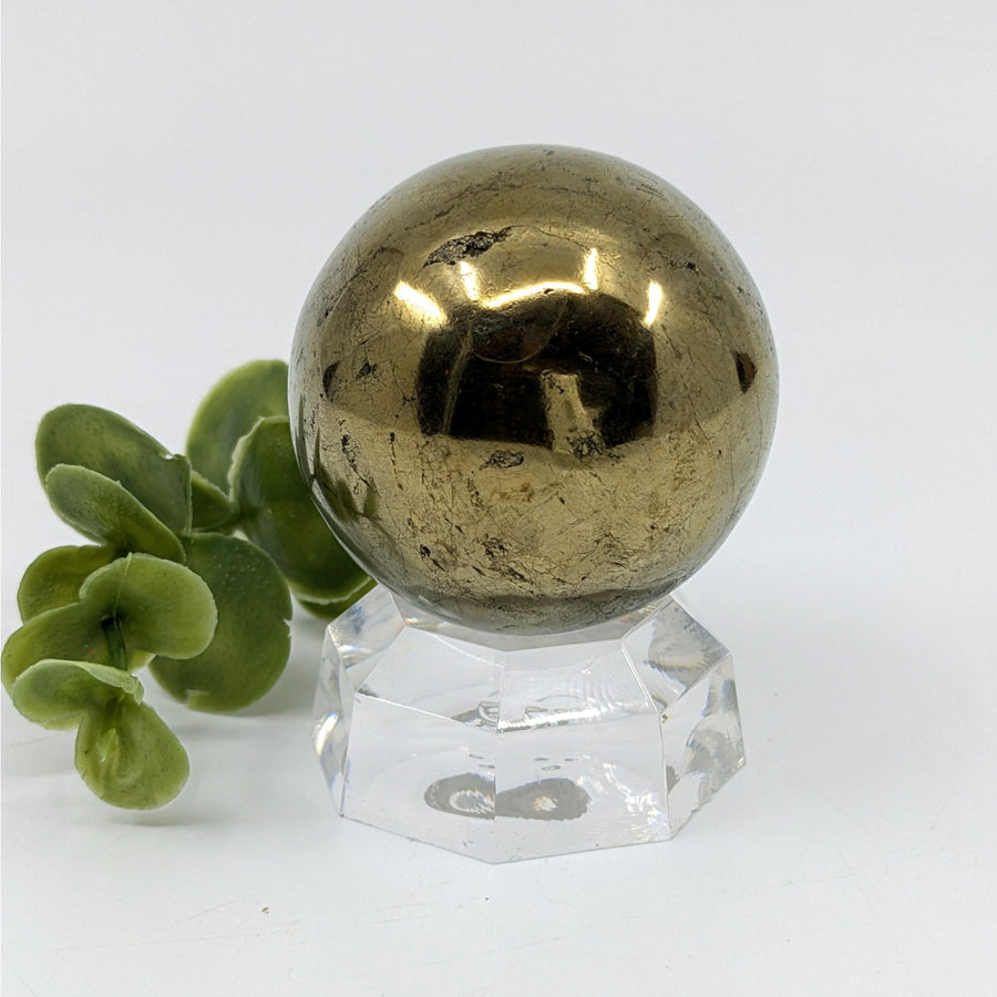 Chalcopyrite 1.9’’ Sphere #LV6075 - $125