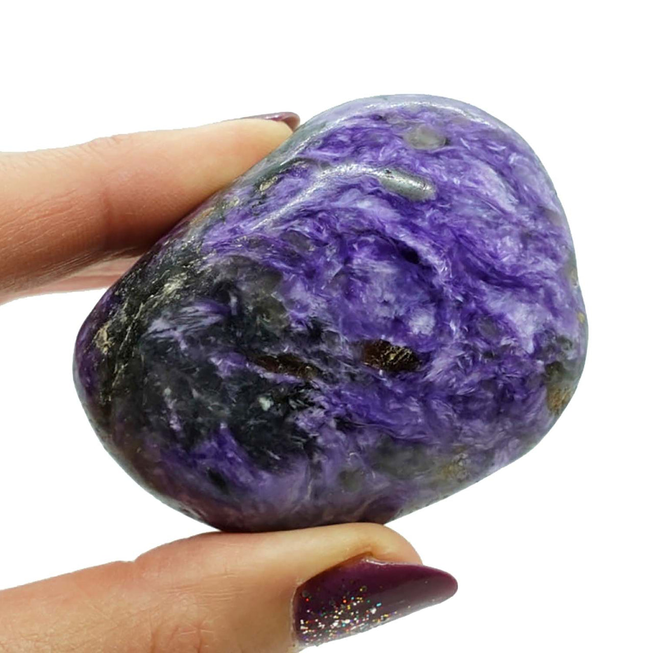 Charoite Pebble (110g) #LV0446 - $43.20