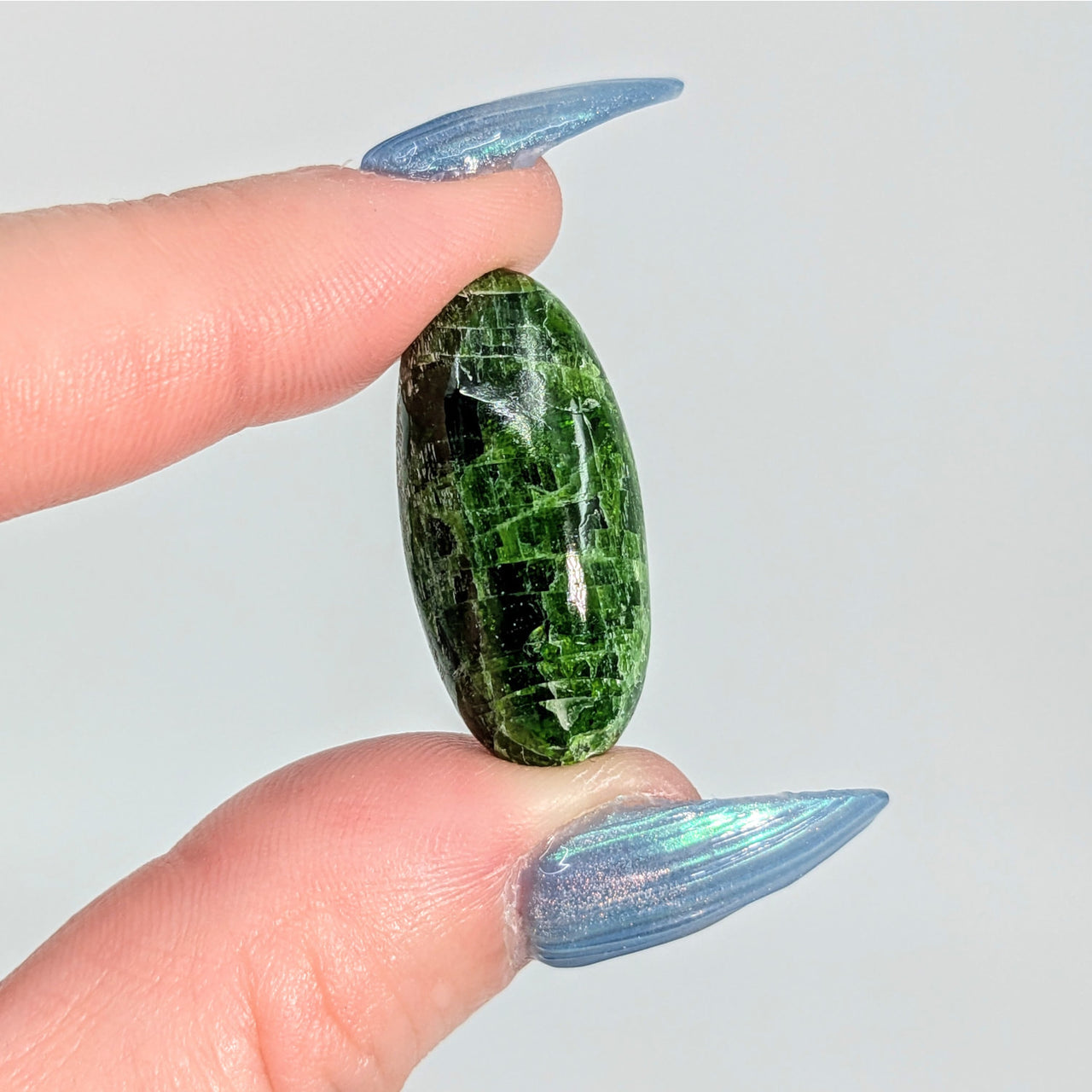 Chrome Diopside 1’’ Mini Pebble #LV5635 - $69