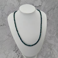 Thumbnail for Chrysocolla Necklace 18’-19’ Adjustable #LV1575 with turquoise beads