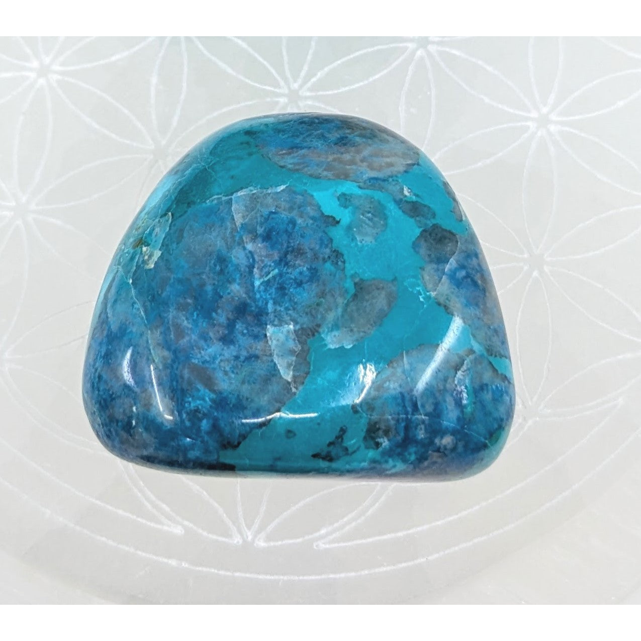 Chrysocolla Pebble Grade A #LV1994 - 40 gm - $16