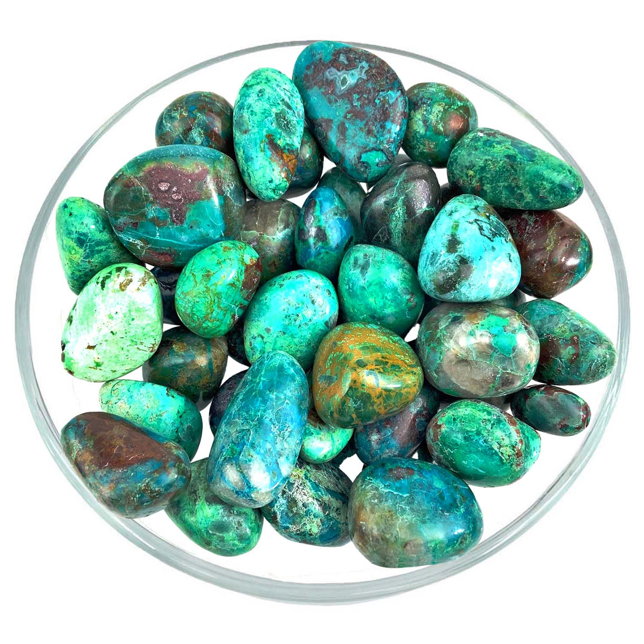 Chrysocolla Tumbled Stone (14g) #SK3357