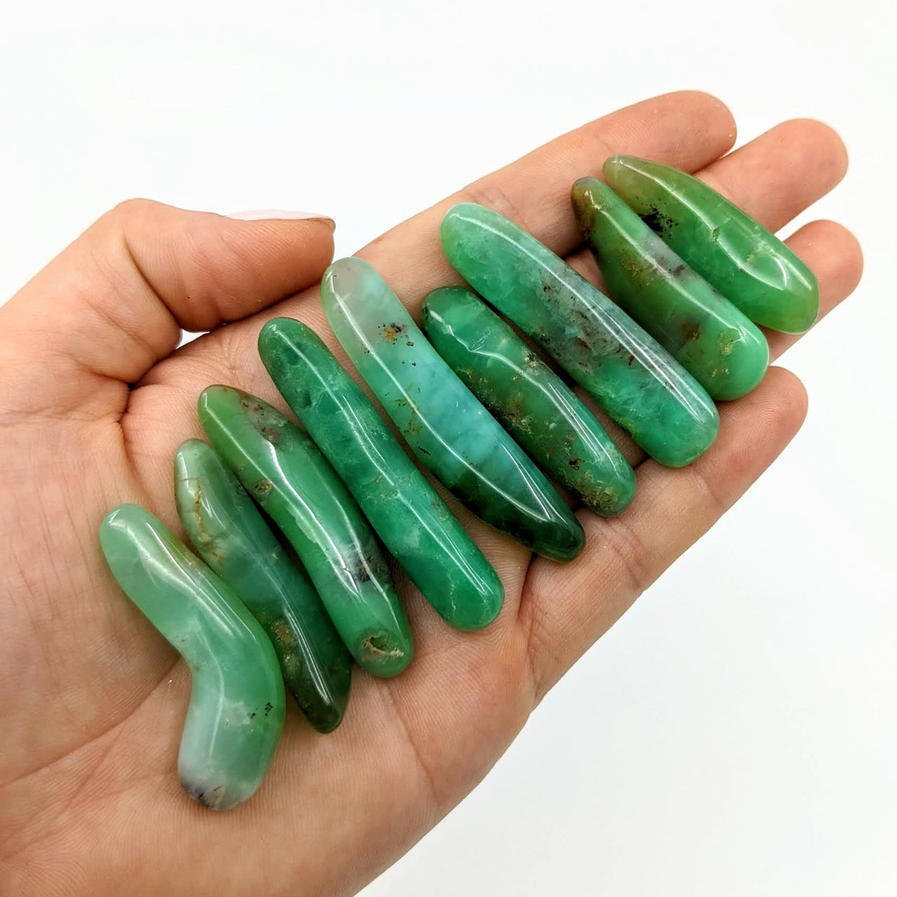 1 Chrysoprase Mini Wand AA (15g) #SK7933 - $20