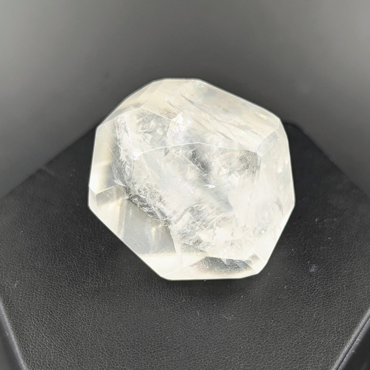 Clear Optical Calcite 1.6’’ Geo Cut Freeform #LV9007 - $30