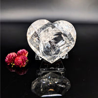 Thumbnail for Clear Quartz 2.4’’ Gem Cut Heart #LV6414 - $69