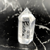 Clear Quartz 2.5’’ Generator Crystal #BC0616 with Faceted Point