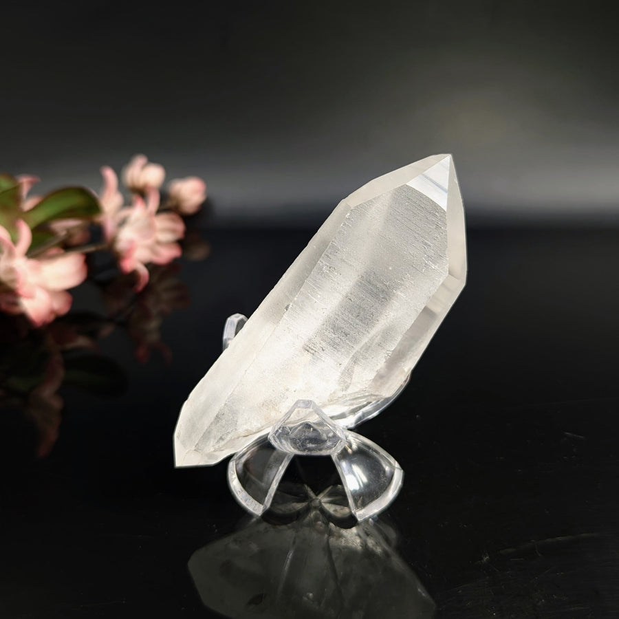 Clear Quartz Crystal Point 3.75 inches Natural Point for Healing and Meditation