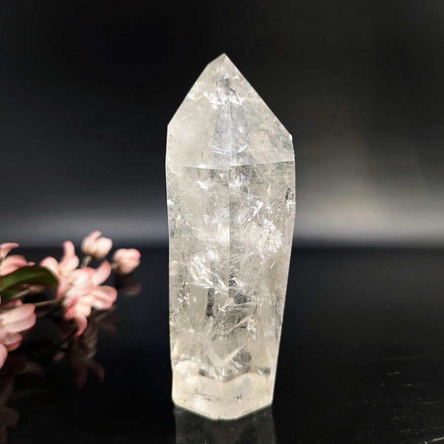 Clear quartz crystal point from the Clear Quartz 5.5-inch Generator #LV8505 product