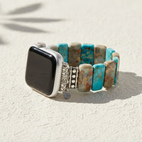 Coastal Jasper Stretch Apple Watch Strap #BC0534