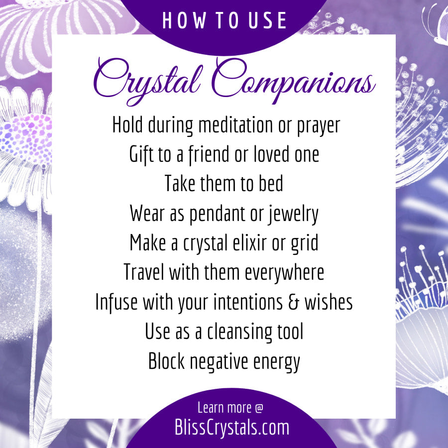 Comfort Self Help Natural Emotional Healing Crystal 