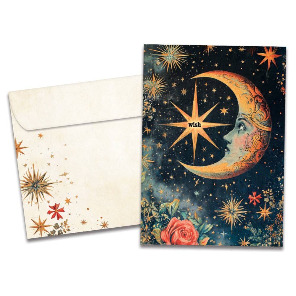 Crescent Moon Wish Birthday #22248 - $4.50
