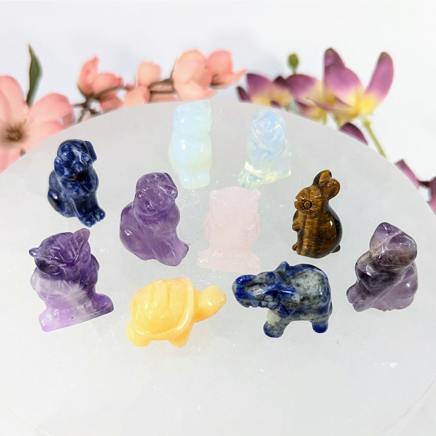 Crystal Animal 1’’ Mini Carving Assortment #LV9723