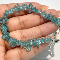 Thumbnail for Crystal Chip Adjustable Chain 6’’ Bracelet #J801