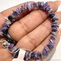 Thumbnail for Crystal Chip Adjustable Chain 6’’ Bracelet #J801