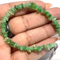 Thumbnail for Crystal Chip Adjustable Chain 6’’ Bracelet #J801