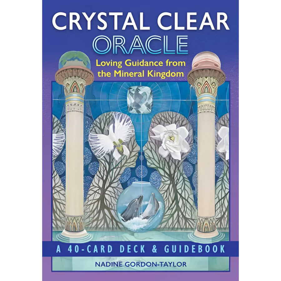 Crystal Clear Oracle card deck by Nadine Gordon-Taylor Stunning crystal clear design