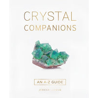 Book cover with green crystal from Crystal Companions by Jessica Lahoud #LV7316