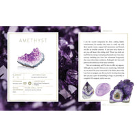 Amethyst crystal card from Crystal Companions by Jessica Lahoud #LV7316
