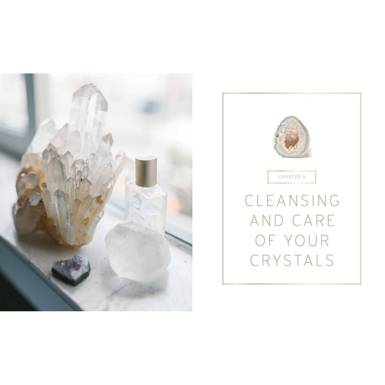 Crystal Companions by Jessica Lahoud LV7316 featuring crystals and a bottle for positive energy