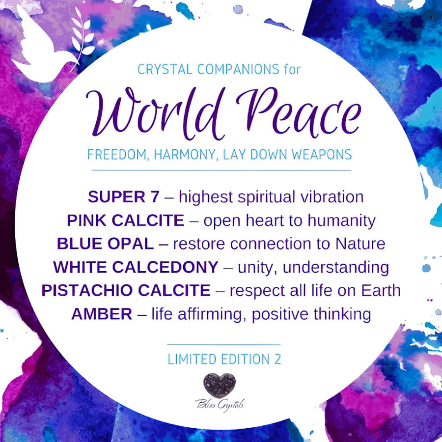 Crystal Companions for World Peace Limited Edition 2 #SK6382