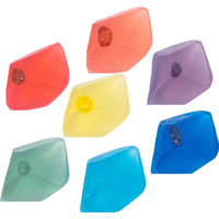 Crystal Infused Soap 7 Chakras (Set of 7) #70013 $44