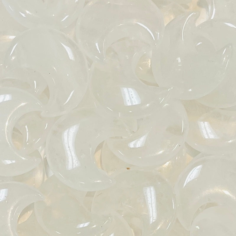 Translucent white plastic loops for Crystal Moon & Star #C039 with item tier benefits