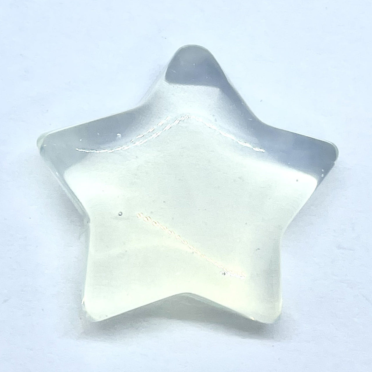 Translucent white star-shaped Crystal Moon & Star C039 with tier benefits and rewards