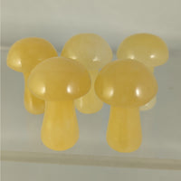 Thumbnail for Yellow mushroom-shaped gummy candies from Crystal Mushroom #C041 on display